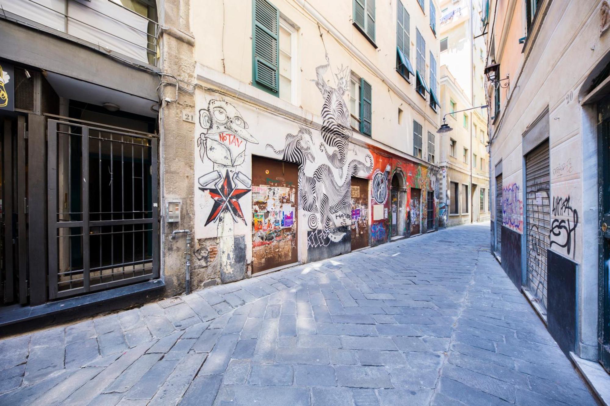 Loft La Citta Vecchia Apartment Genoa Bagian luar foto