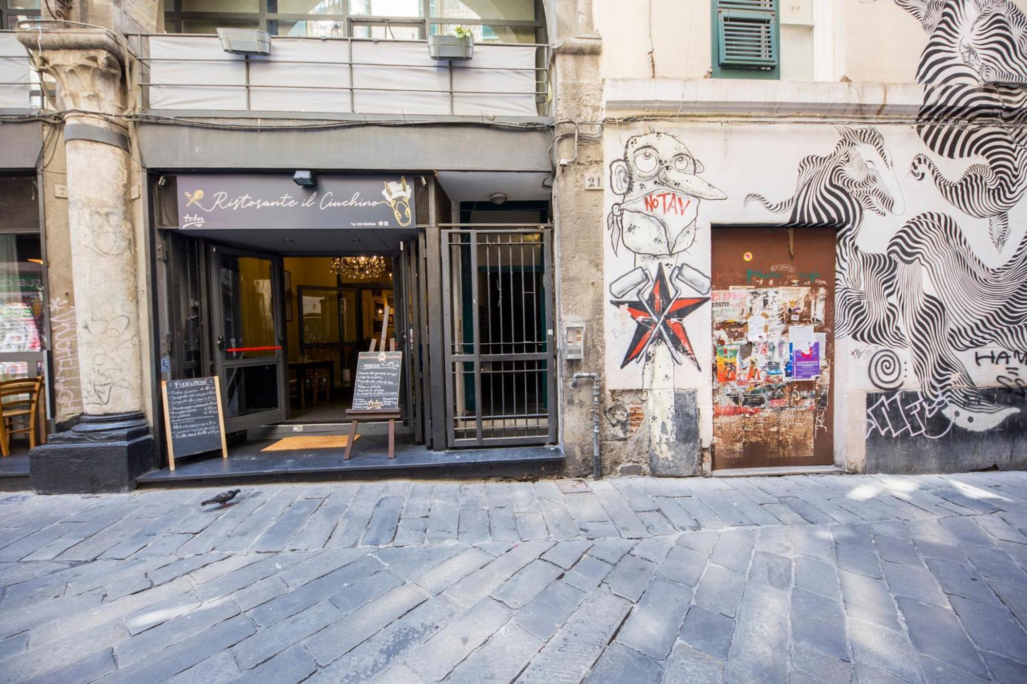 Loft La Citta Vecchia Apartment Genoa Bagian luar foto